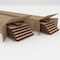 Ekena Millwork 94H x 3/8T Adjustable Wood Slat Wall Panel Kit w/ 1W Slats, Hickory contains 42 Slats SWW84X94X0375HI - alternate 5